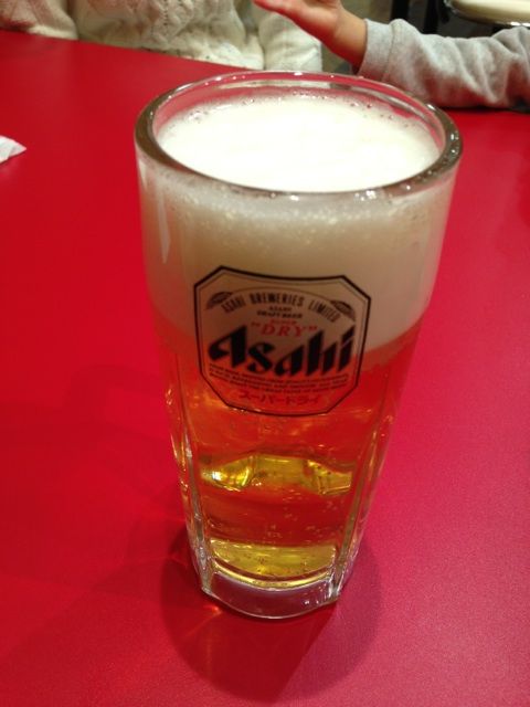 中華厨房寿がきやのビール