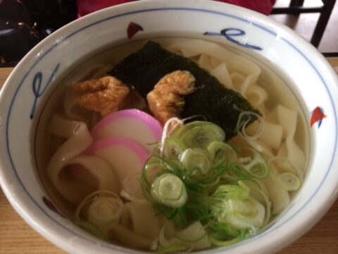 味噌がかかったおでん