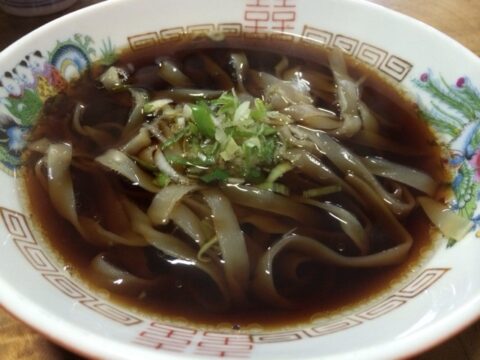 信濃屋中華そばの麺
