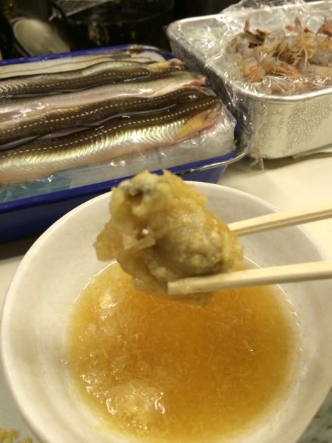 食堂かつやのあさり天