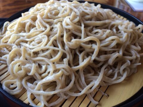 手打ちそばみかどの外観