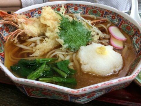 寿司辰のきしめん
