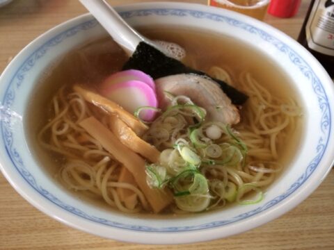 魚力東山店のきしめん
