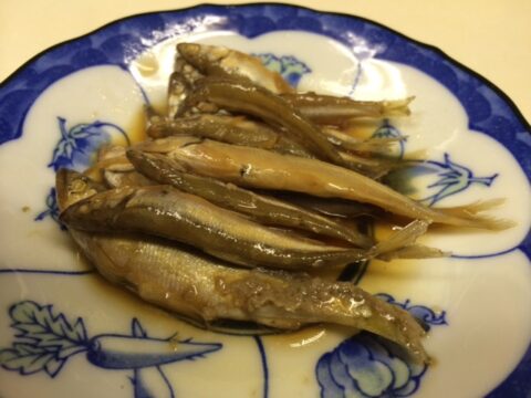 稚鮎の煮付け