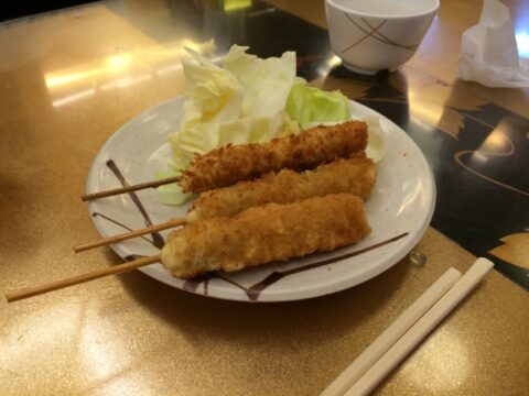 おちょぼさんの串カツ店京やの外観