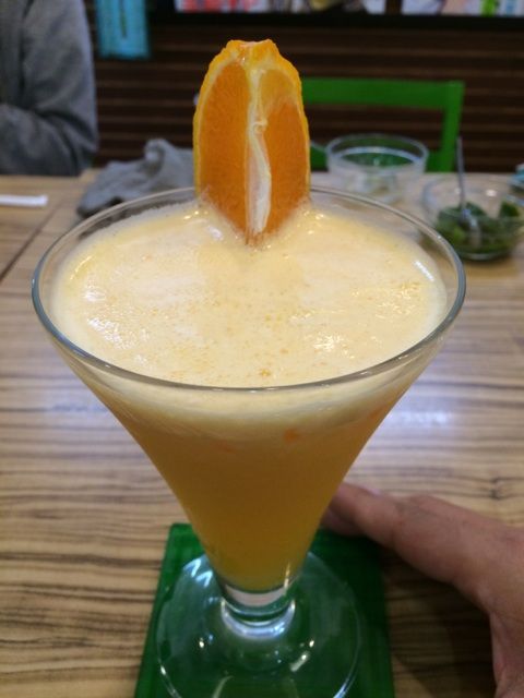 旬果工房フルカのバナナジュース