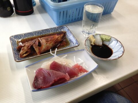 魚源食堂の赤魚煮付け