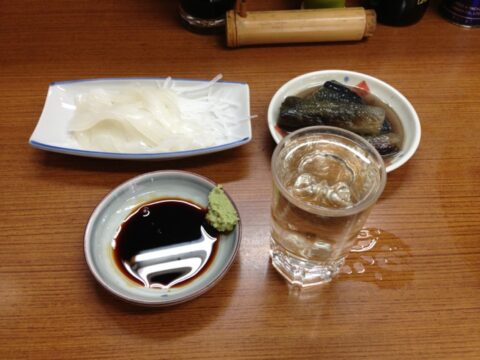 魚源食堂のアカイカ