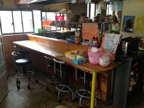 みかくどうの店内カウンター