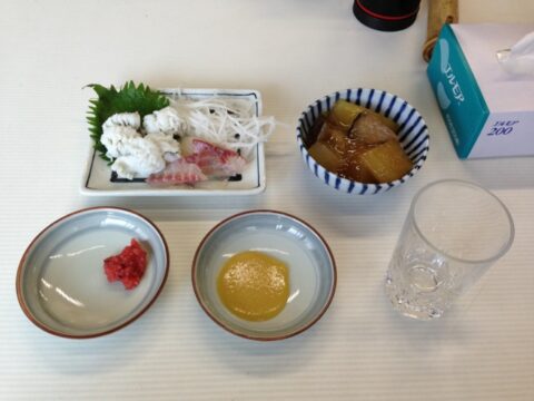 魚源食堂の冬瓜