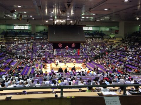 名古屋場所の三段目の取り組み