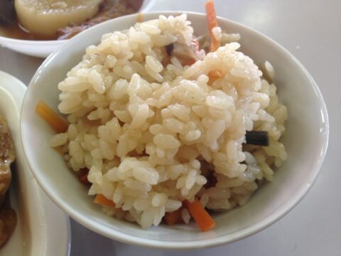 みかくどうの炊き込みご飯
