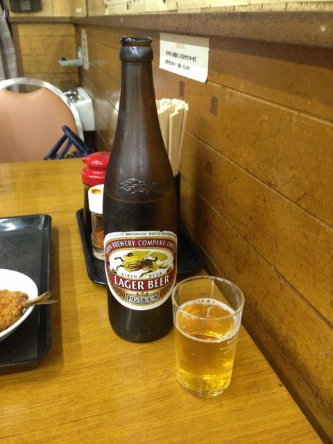 赤坂屋食堂のアジフライ