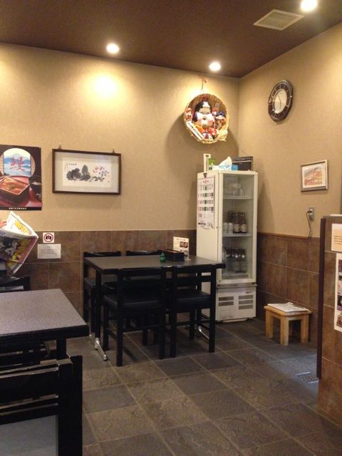 川上商店のテーブルメニュー