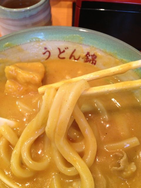 うどん錦のタモリとの写真