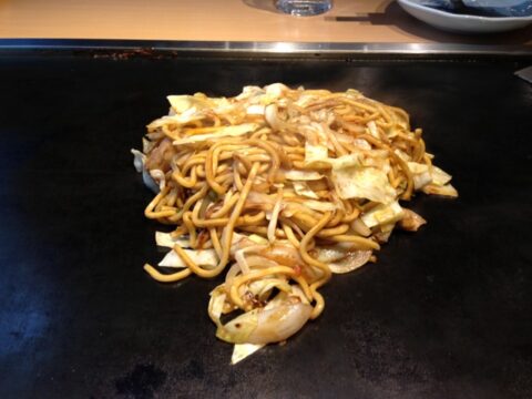 千房のイカ焼きそば