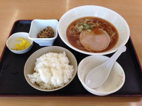 池田屋のラーメン定食