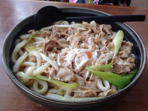 みのやの肉うどん