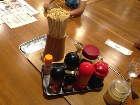 萬里の卓上調味料