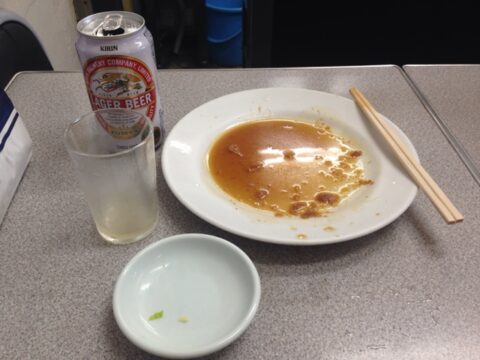 築地場内市場の豊ちゃん店頭