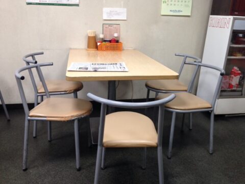 まんぷく食堂の店内