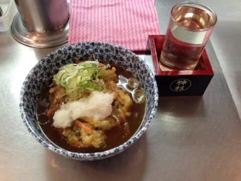 千種駅住よしの天つまのかき揚げ