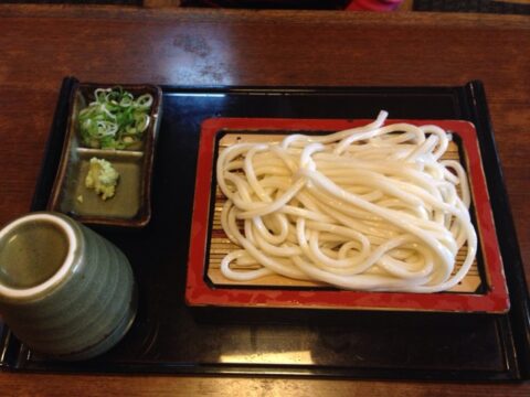 更科のメニュー2｜おばけ（素麺の冷やしたぬき）など個性的なメニュー