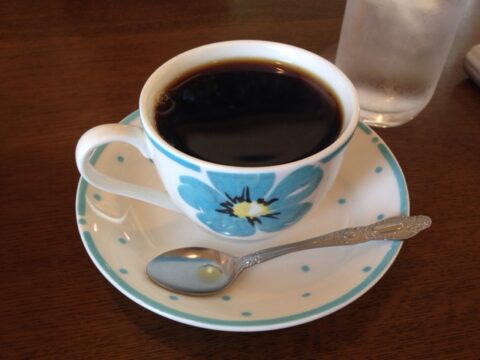 やすらぎ庵のコーヒー