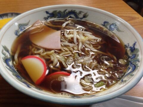 柳橋一八の中華そばの具