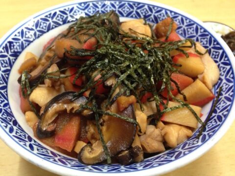 徳重屋の木の葉丼の具