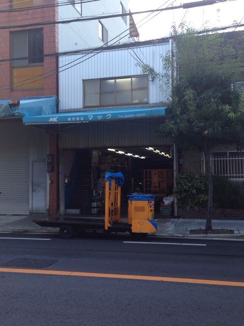 大阪市中央卸売市場本場の市場案内図