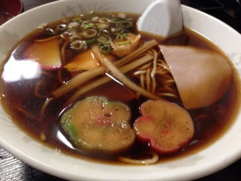 二ツ玉の中華そばの麺