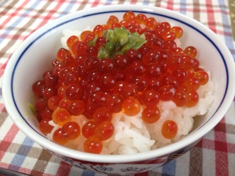 筋子から作ったいくら