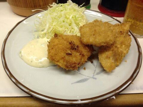 食堂かつやのアカシャエビのクリームコロッケ