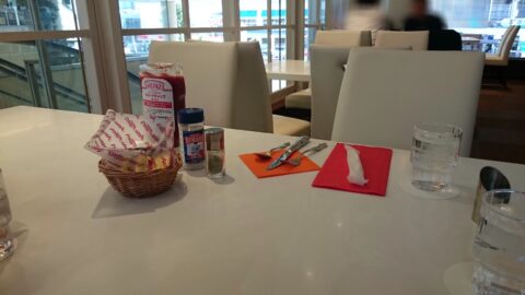 アンナミラーズ高輪店の店内
