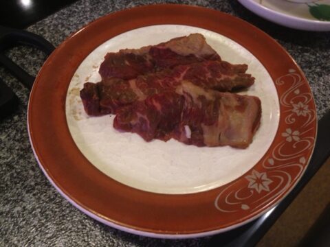 一升びん宮町店の赤身肉