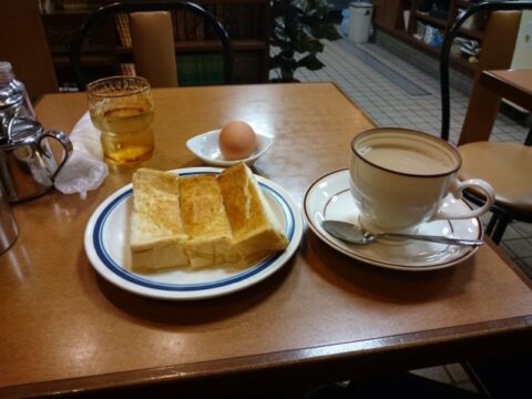 喫茶松屋のトースト