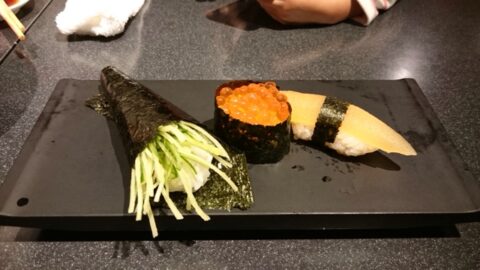 いくらと数の子の巻物