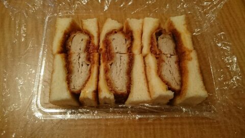 センリ軒のカツサンド
