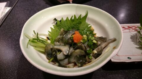 すしざんまいのナマコ