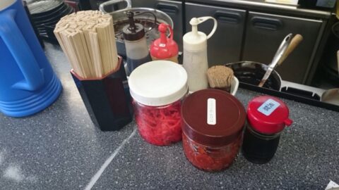 しのだの卓上調味料