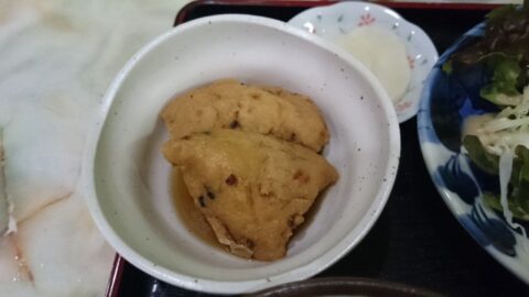 喫茶グリーンのハムエッグ定食