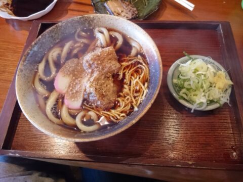 めん処にしむらの合盛かけ