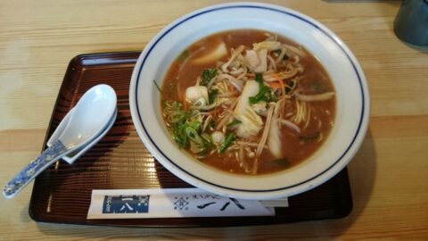 昭和橋一八の味噌ラーメン