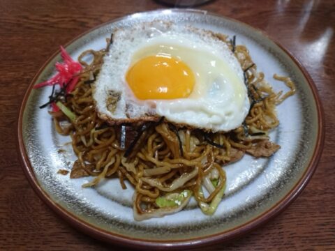玉の家の餃子