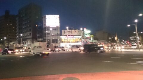 朝の築地場内市場