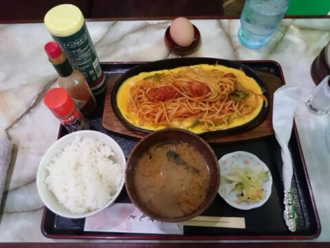 喫茶グリーンのイタリアン朝食全容