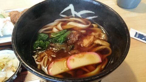 昭和橋一八のきしめん