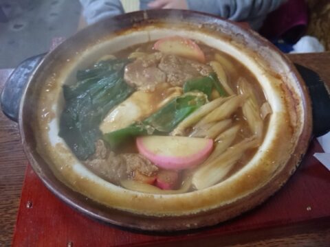 玉の家の味噌煮込み