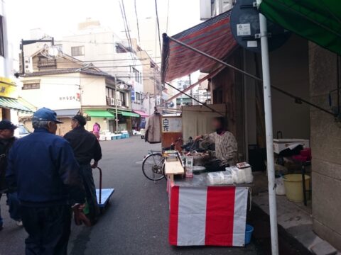 食堂かつやのハゼ天ぷら